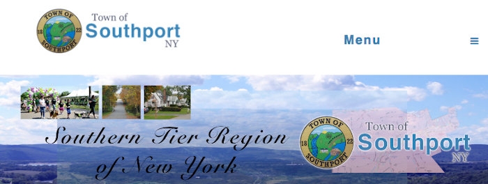 Town of Southport website example
